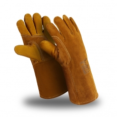 Перчатки Manipula Specialist Флагман Люкс (спилок+джинс/флис), SPL-75/TG-693