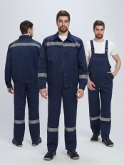 Костюм Лигор-2 СОП У. (тк.Смесовая,210) п/к, т.синий