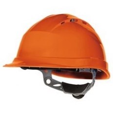 Каска DeltaPlus QUARTZ UP IV (с храповиком), оранжевый