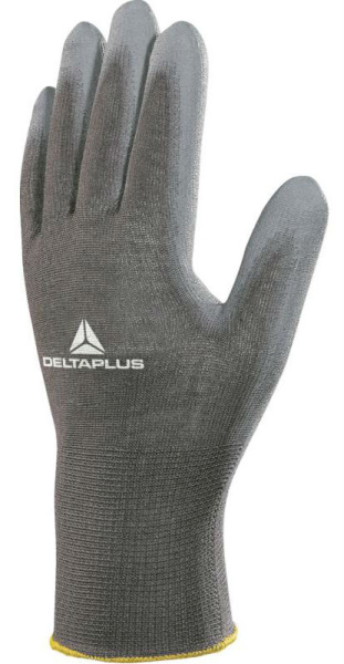 Перчатки DeltaPlus VE702GR (полиамид+полиуретан)