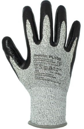 Перчатки ArmProtect противопорезные (НРРЕ+нитрил), PL100