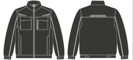 Куртка ProfLineSpecialist (тк.Смесовая,240), черный