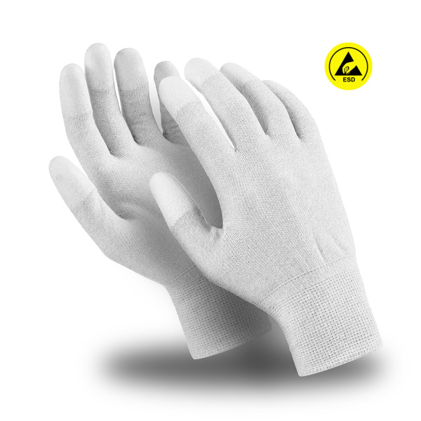 Перчатки Manipula Specialist Микростатик (ESD) (нейл.+полиур.+медн.), MG-163