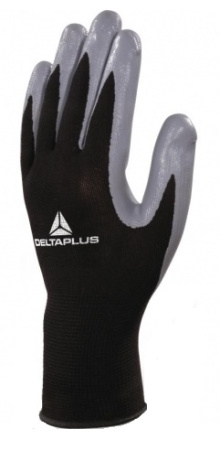 Перчатки DeltaPlus VE712GR (полиэстер+нитрил)