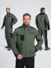 Куртка ProfLineLeader (тк.Хлопок/Спандекс,260), хаки/черный