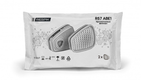 Фильтр противогазовый RESPIK R57 А1В1Е1 (2 шт)