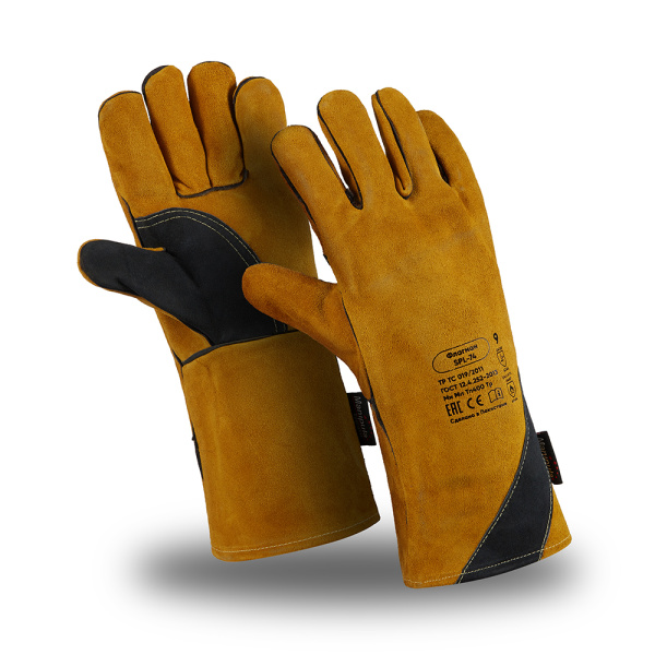Перчатки Manipula Specialist Флагман (спилок/джинса+флис), SPL-74/TG-692