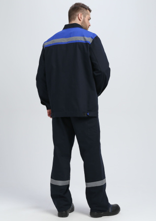 Костюм Итрорис-1 СОП (тк.Саржа,250) брюки, т.синий/васильковый