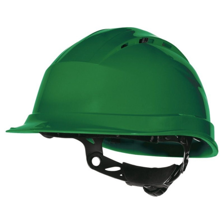 Каска DeltaPlus QUARTZ UP IV (с храповиком), зеленый